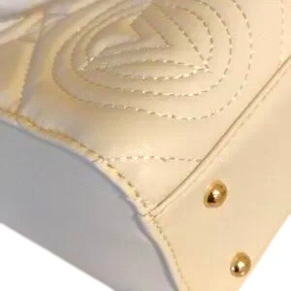 Valentino Orlandi Bone White Vegan Leather Crossbody 👜 NWT $299 - Picture 8 of 11